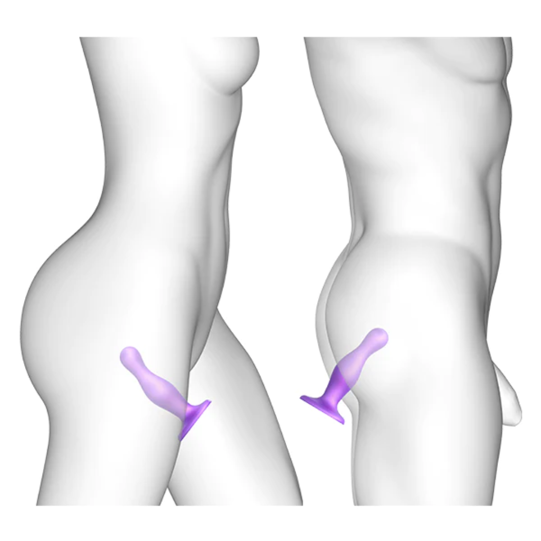 Curvy - Dildo plug avec ventouse