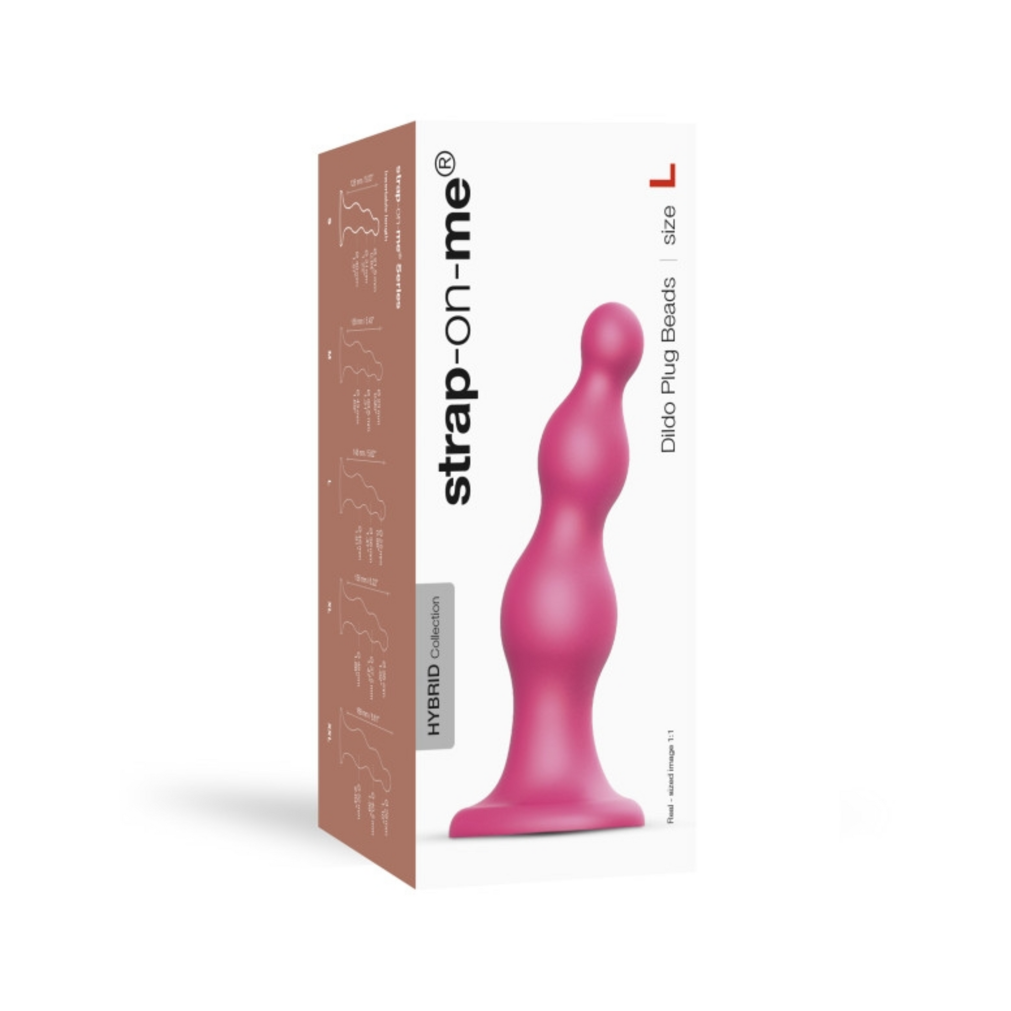 Beads - Dildo plug avec ventouse