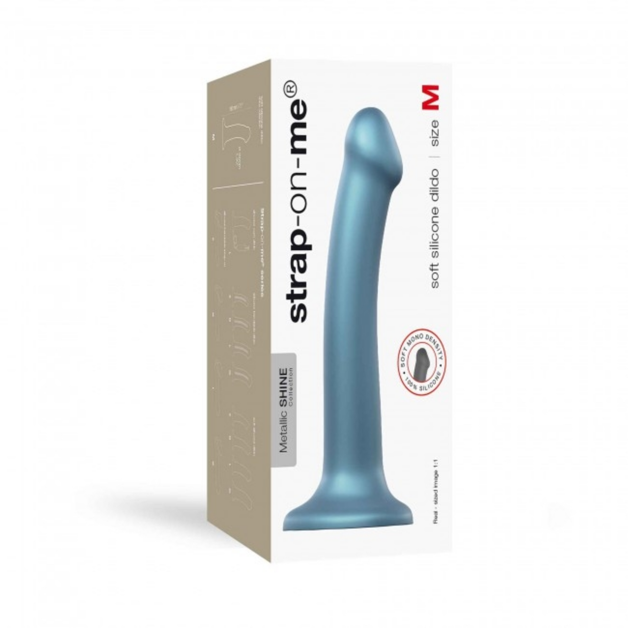 Metallic shine - Dildo avec ventouse
