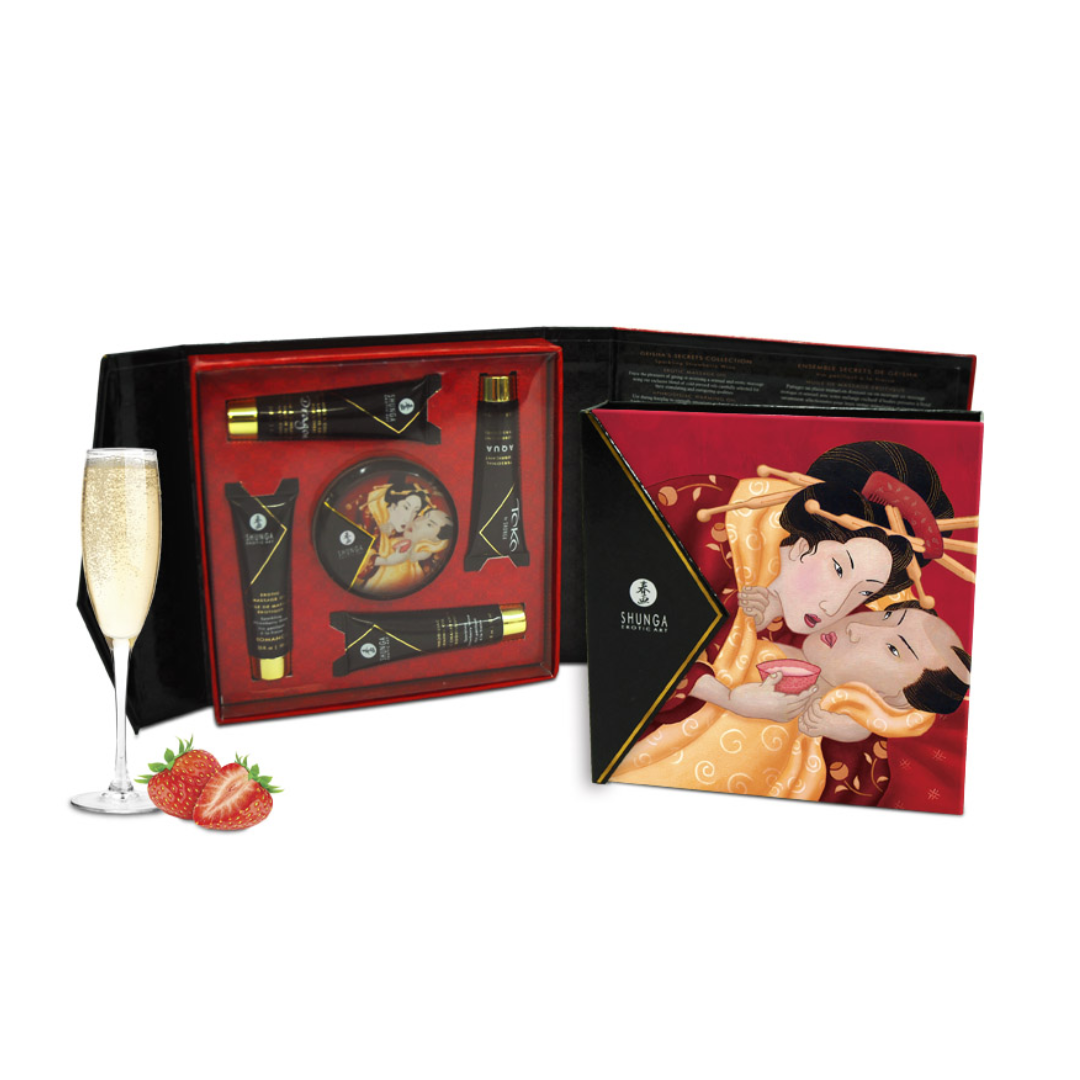 Coffret - Fraise & champagne