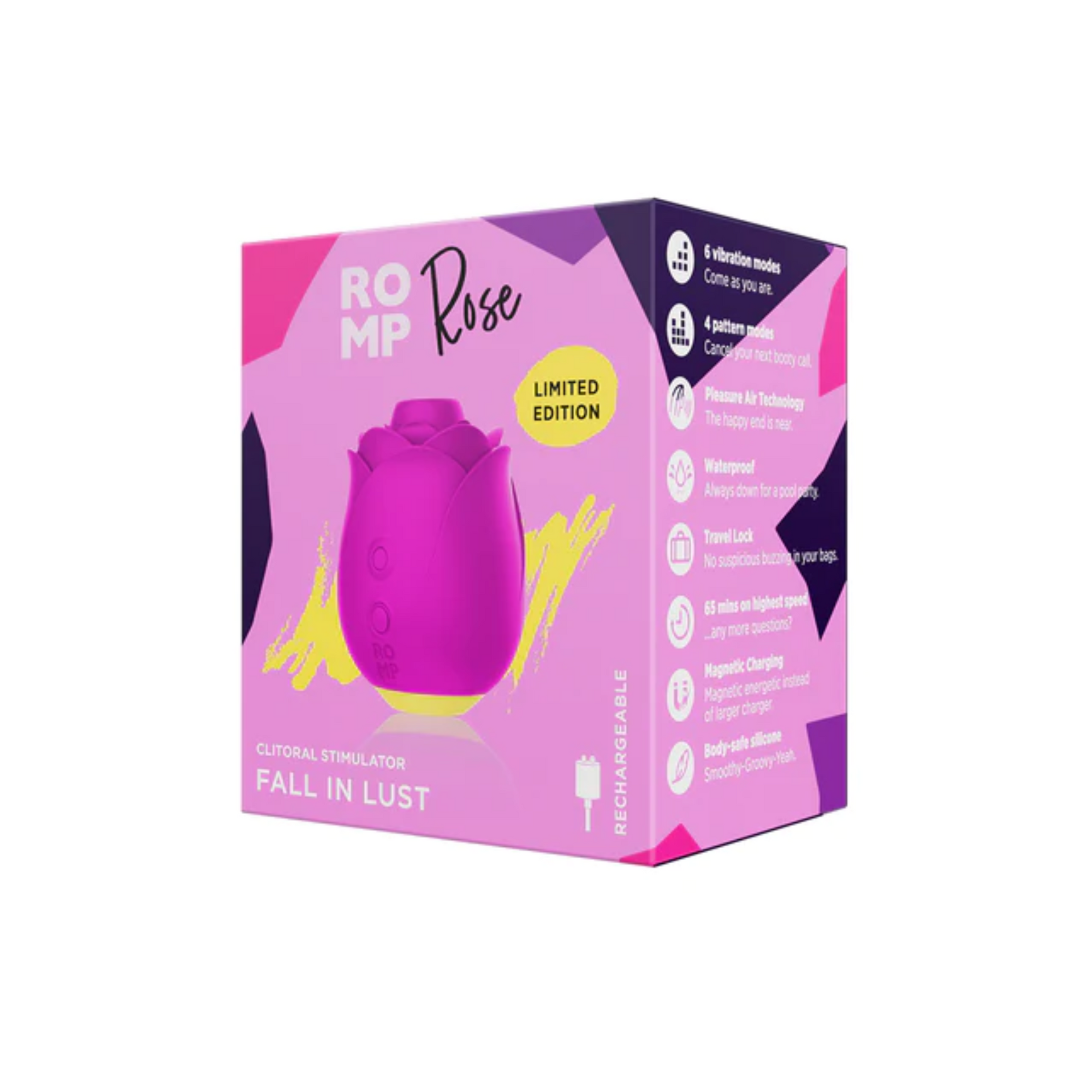 Rose - Vibrateur à succion