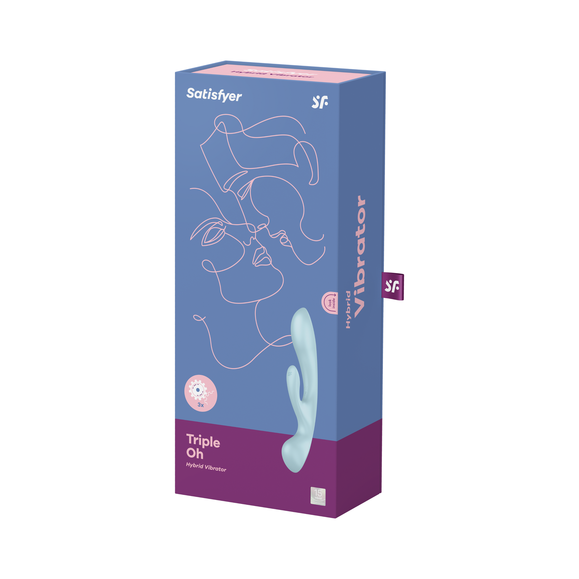 Triple oh bleu - Vibrateur